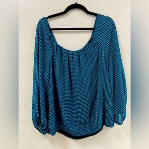Chaus turquoise blouse